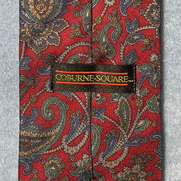 Bundle of 2 100% Silk Used Neckties. Made in Italy. - Picture 2 of 4